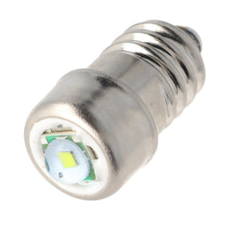 LED replacement bulb 3 volt with screw cap E10, LED bulb 3V / 0.33A 1W E10, B1, for 2 AA, C, D, 1 du