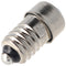 LED replacement bulb 3 volt with screw cap E10, LED bulb 3V / 0.33A 1W E10, B1, for 2 AA, C, D, 1 du