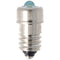 LED replacement bulb 3 volt with screw cap E10, LED bulb 3V / 0.33A 1W E10, B1, for 2 AA, C, D, 1 du