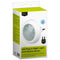 LED round night light with infrared motion detector, twilight sensor