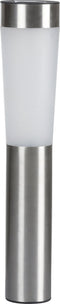 LED RVS grondspie tuinverlichting solar lantaarn 7,5x56cm