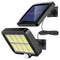 LED Solar Split Wandlamp Spotlight Zonlicht Waterdicht Bewegingssensor Lampen Tuin Straatverlichting