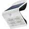 LED solar wall light with motion detector, 3.2W with lithium-ion battery 18650