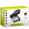 LED solar wall light with motion detector, 3.2W with lithium-ion battery 18650