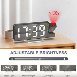 LED Spiegelwekker DCX-673 – Meer dan een Wekker, een Stijlvol Accessoire