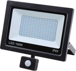 LED Straler 100W Floodlight Bewegingssensor IP-65 - Höfftech