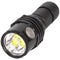 LED torch Imalent MS03 with max. 1300 lumens, light range up to 324 meters, with battery, warm white