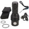 LED torch Imalent MS03 with max. 1300 lumens, light range up to 324 meters, with battery, warm white