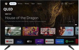 LED TV - CONTINENTAL EDISON - CELED43SGQLD24B6 - 43'' (109 cm) - QLED UHD 4K 3840 x 2160 - SMART GOOGLE - 4x HDMI - 2x USB