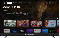 LED TV - CONTINENTAL EDISON - CELEDGAM43QL24B6 - 43'' (109 cm) - QLED UHD 4K 3840x2160 - SMART GOOGLE - 4xHDMI - 3xUSB