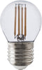 LED volglas Filament Kogellamp 220-240V 4.5W 470lm E27 P45, Helder...