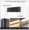 LED Wandlamp Binnen Up Down Modern Spiegellicht Koel Wit 30 W Aluminium Wandlamp voor Woonkamer Slaapkamer Trap Hal Stralingshoek 120° 83 cm Lengte