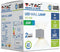LED Wandlamp Buiten - Grijs - Tweezijdig - 4000K - 6W - IP65