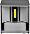 LED Wandlamp Buiten - Grijs - Tweezijdig - 4000K - 6W - IP65
