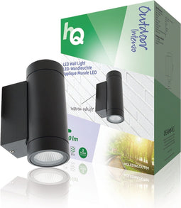 LED wandlamp rond outdoor antraciet