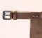 Lederen BBQ schort - 85x63cm - Bruin