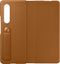 Lederen Flip Hoesje - Samsung Galaxy Z Fold3 5G - Camel