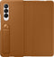 Lederen Flip Hoesje - Samsung Galaxy Z Fold3 5G - Camel