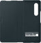 Lederen Flip Hoesje - Samsung Galaxy Z Fold3 5G - Groen