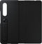 Lederen Flip Hoesje - Samsung Galaxy Z Fold3 5G - Zwart