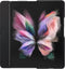 Lederen Flip Hoesje - Samsung Galaxy Z Fold3 5G - Zwart