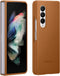 Lederen Hoesje - Samsung Galaxy Z Fold3 5G - Camel