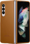 Lederen Hoesje - Samsung Galaxy Z Fold3 5G - Camel