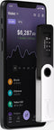 Ledger Nano X - Hardware Wallet- beveilig en beheer je crypto wallet (Bitcoin), en NFT's onderweg met onze hardwarewallet met Bluetooth® - Zwart