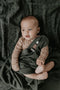 Ledikantdeken 75 x 100cm - Ledikantlaken 100% biologisch katoen - Baby Deken TOG 1.0 Dark Green - Groen - Snoozebaby
