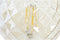 Ledlamp DKD Home Decor E27 Amber 220 V 4 W 450 lm (12 x 12 x 16,5 cm)