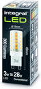 Ledlamp integral g9 3w 2700k dimbaar warm wit