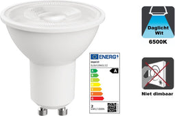Ledlamp integral gu10 6500k koel wit 2w 380lumen