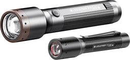 Ledlenser Combo-Licht-Set P7R Core + P3 Core Zaklamp werkt op een accu, werkt op batterijen LED 90 lm 6 h 42 g