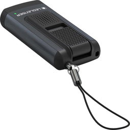 Ledlenser K6R SAFETY GREY - sleutelhanger - oplaadbaar - 400 lumen - alarm