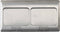 LEDmaxx 105627 2-voudig Vloerinbouw-contactdoos Met Cat5-bus, Kinderbeveiliging Aluminium