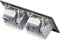 LEDmaxx 105627 2-voudig Vloerinbouw-contactdoos Met Cat5-bus, Kinderbeveiliging Aluminium