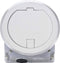LEDmaxx 105628 1-voudig Vloerinbouw-contactdoos Kinderbeveiliging IP20 Aluminium