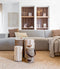 LEDR Wood Light - Ash Wood M Leather edition Boomstam lamp