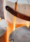 LEDR Wood Light - Cherry Wood M Leather edition Boomstam lamp