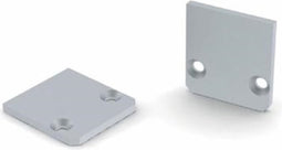 LEDsON AFSLUITDOP VOOR LED-PROFIEL SL15 FL - ZONDER KABELDOORVOER - GEANODISEERD ALUMINIUM - ZILVER