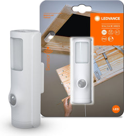 LEDVANCE Batterij-aangedreven armatuur LED: voor muur, NIGHTLUX Torch / -,35 W, 4.5 V, Koel wit, 4- K, body materiaal: polycarbonate (pc), IP54