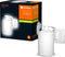 LEDVANCE Buitenarmatuur LED: voor muur, E27, ENDURA CLASSIC LANTERN CYLINDER / 22-…24- V, body materiaal: aluminum, IP43