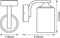 LEDVANCE Buitenarmatuur LED: voor muur, E27, ENDURA CLASSIC LANTERN CYLINDER / 22-…24- V, body materiaal: aluminum, IP43