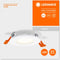 LEDVANCE Downlight LED: voor plafond, RECESS SLIM DOWNLIGHT / 4,5- W, 22-…24- V, stralingshoek: 11-, Cool White, 4- K, body materiaal: polyprophylene (pp)/polyamid, IP2-