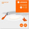 LEDVANCE Downlight LED: voor plafond, RECESS SLIM DOWNLIGHT / 4,5- W, 22-…24- V, stralingshoek: 11-, Cool White, 4- K, body materiaal: polyprophylene (pp)/polyamid, IP2-