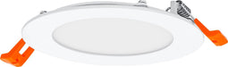 LEDVANCE Downlight LED: voor plafond, RECESS SLIM DOWNLIGHT / 8 W, 22-…24- V, stralingshoek: 11-, Cool White, 4- K, body materiaal: polyprophylene (pp)/polyamid, IP2-
