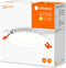 LEDVANCE Downlight LED: voor plafond, RECESS SLIM DOWNLIGHT / 8 W, 22-…24- V, stralingshoek: 11-, Warm White, 3- K, body materiaal: polyprophylene (pp)/polyamid, IP2-