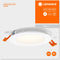 LEDVANCE Downlight LED: voor plafond, RECESS SLIM DOWNLIGHT / 8 W, 22-…24- V, stralingshoek: 11-, Cool White, 4- K, body materiaal: polyprophylene (pp)/polyamid, IP2-