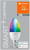 LEDVANCE LED lamp - Lampvoet: E14 - RGBW - 27-65- K - 5 W - SMART+ WiFi Candle Multicolour