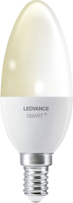LEDVANCE LED lamp - Lampvoet: E14 - Warm wit - 27-- K - 5 W - SMART+ Candle Dimmable